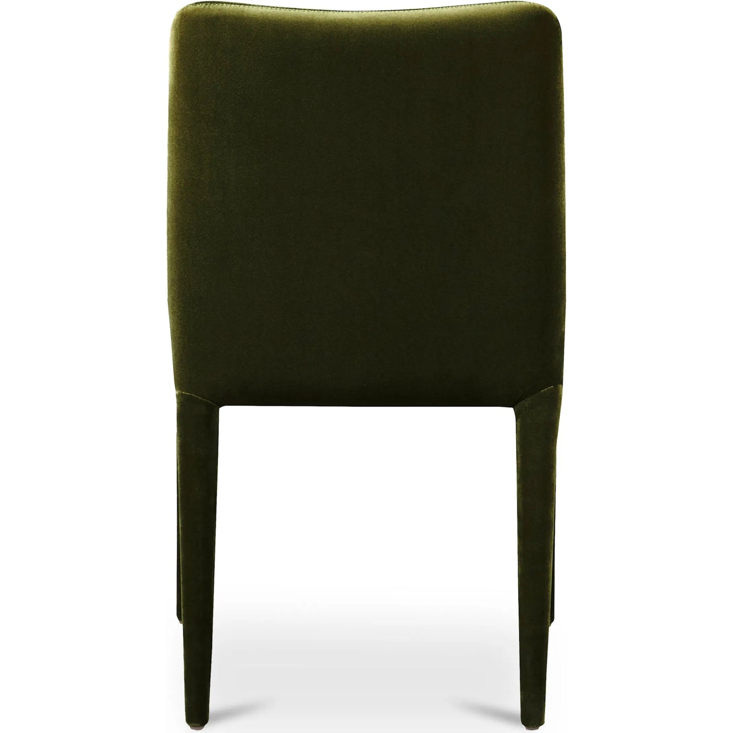 008 SI-2253629 | Additional Silo | Calla Dining Chair Velvet (Set of 2) by Moe's Home Collection in green velvet. Made from upholstery: 100% polyester, ash wood frame, rubber wood legs, foam in a eclectic & global style.