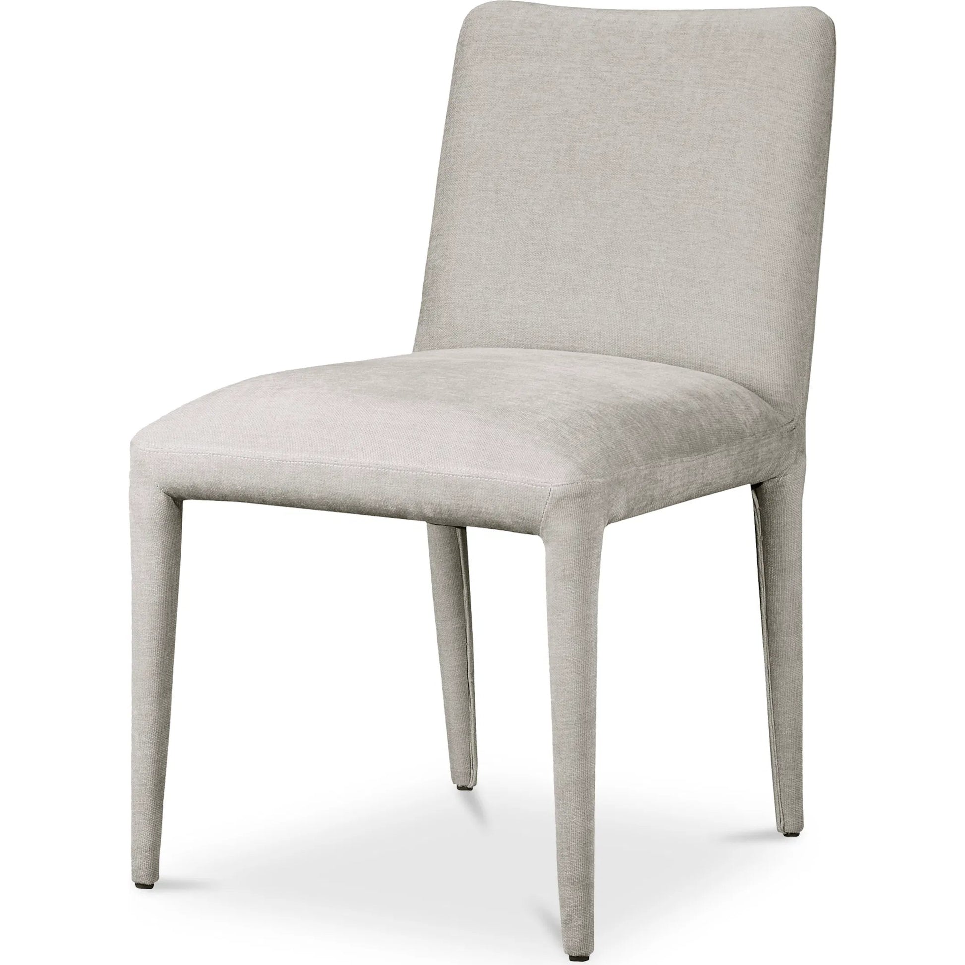 Calla Dining Chair (Set of 2) by Moe's Home Collection in brown. Made from top grain leather, ash wood frame, rubber wood legs in a modern style.