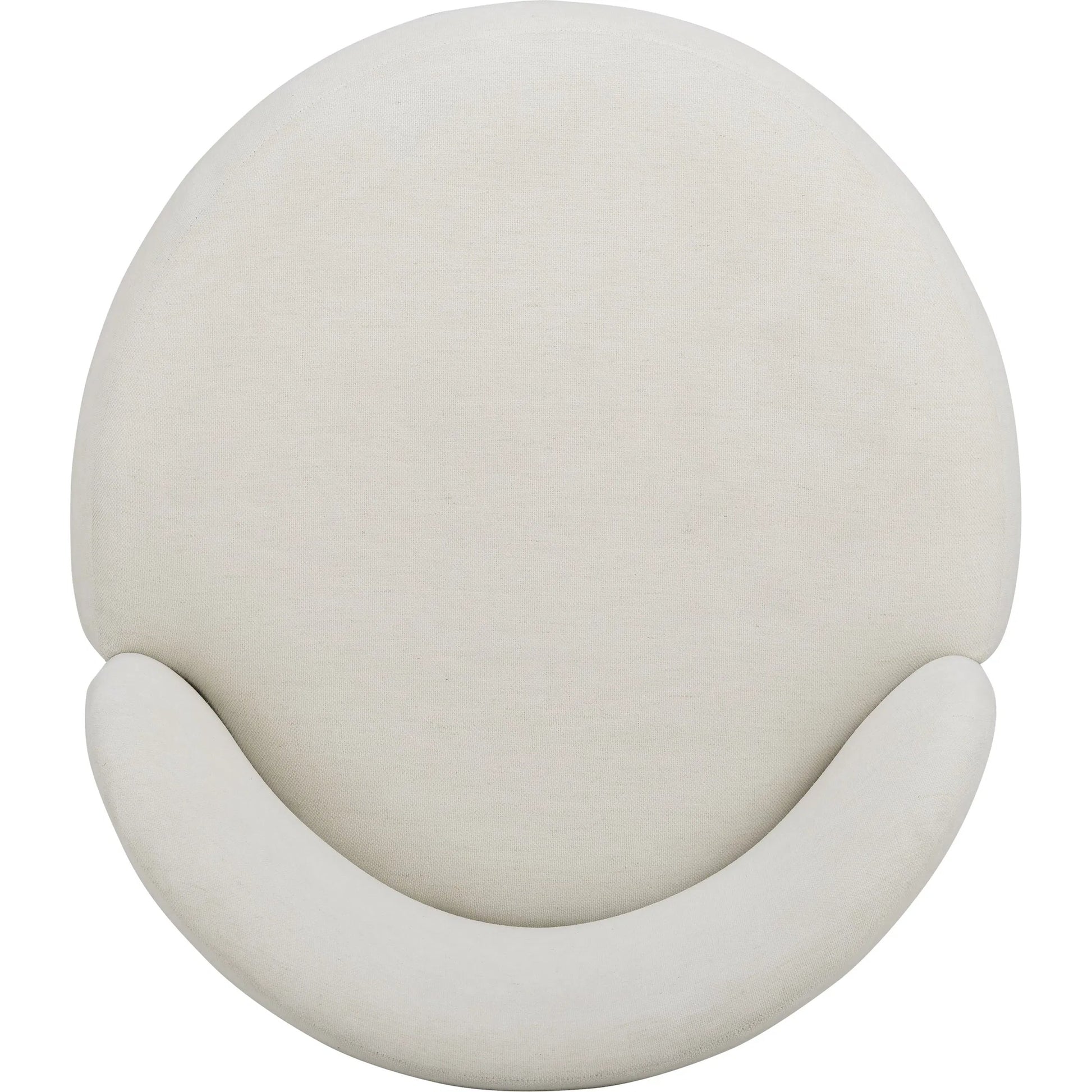 Persa Round Back Performance Dining Chair by TOV Furniture. Made from chenille, plywood in a unique style.