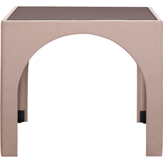Tomlin Square Mahjong Table by TOV Furniture. Made from chenille, mdf, tempered glass in a unique style.