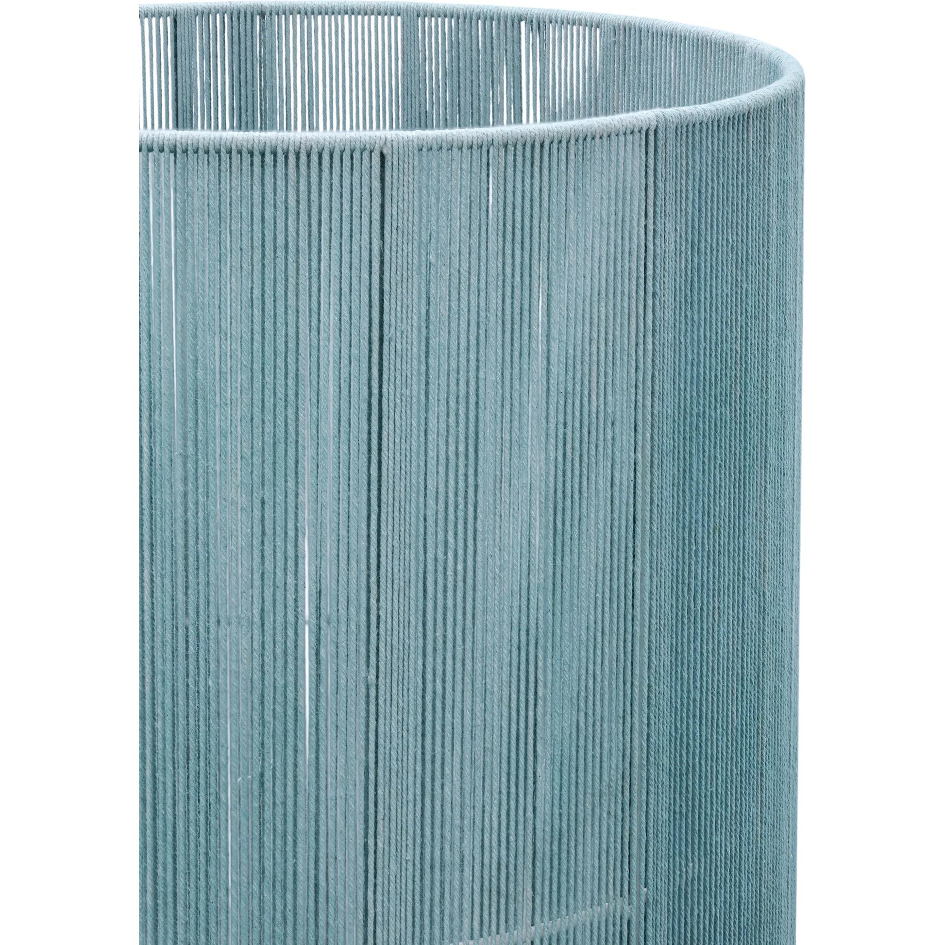 Mondada Table Lamp by TOV Furniture. Made from concrete, iron, rope in a unique style.