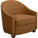 Cettie Performance Velvet Accent Chair by TOV Furniture. Made from fabric, pine, plywood, rubberwood in a unique style.