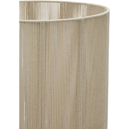 Mondada Table Lamp by TOV Furniture. Made from concrete, iron, rope in a unique style.