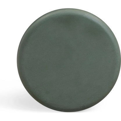 Lydia Indoor/Outdoor Side Table by TOV Furniture. Made from concrete in a unique style.