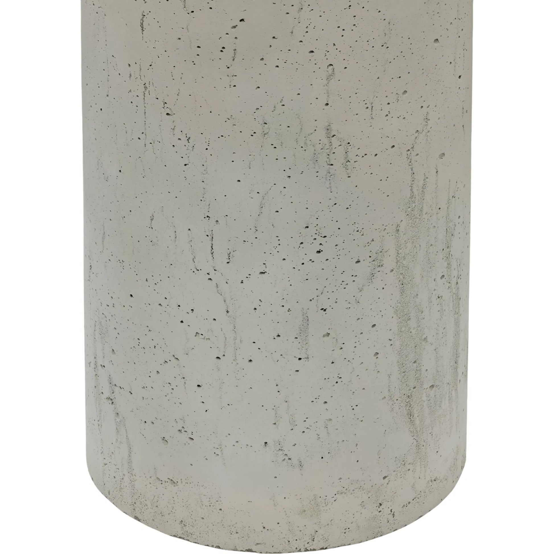 Mondada Table Lamp by TOV Furniture. Made from concrete, iron, rope in a unique style.