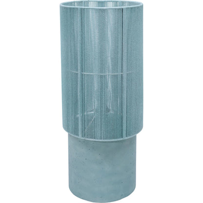 Mondada Table Lamp by TOV Furniture. Made from concrete, iron, rope in a unique style.