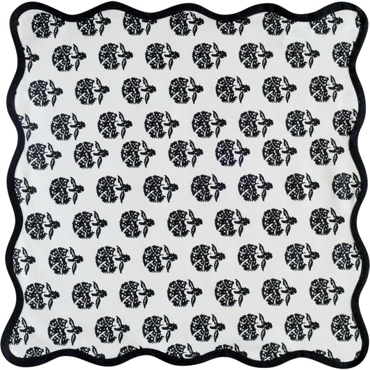 Crissy Canvas Printed Napkins (Set of 4) by TOV Furniture. Made from cotton in a unique style.