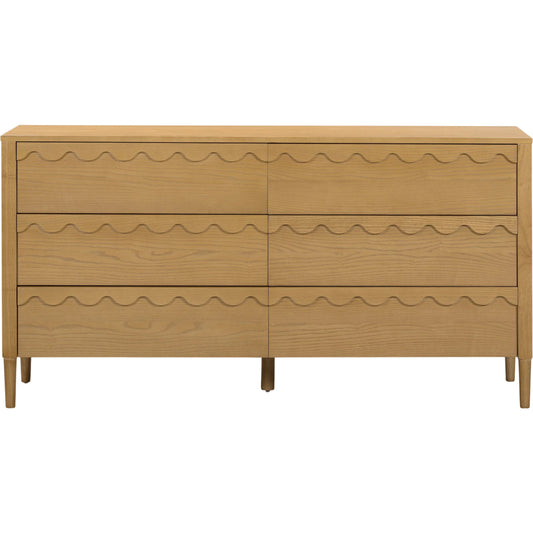 Oodle 6-Drawer Dresser by TOV Furniture. Made from unique in a unique style.