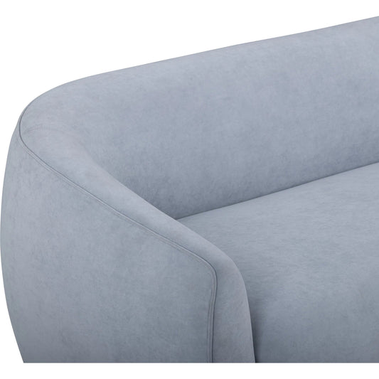 Jordan Textured Performance Loveseat by TOV Furniture. Made from plywood, velvet in a unique style.