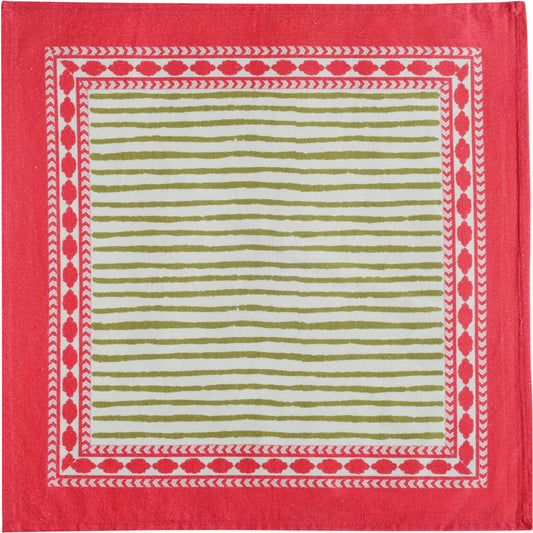 Crissy Canvas Printed Napkins (Set of 4) by TOV Furniture. Made from cotton in a unique style.