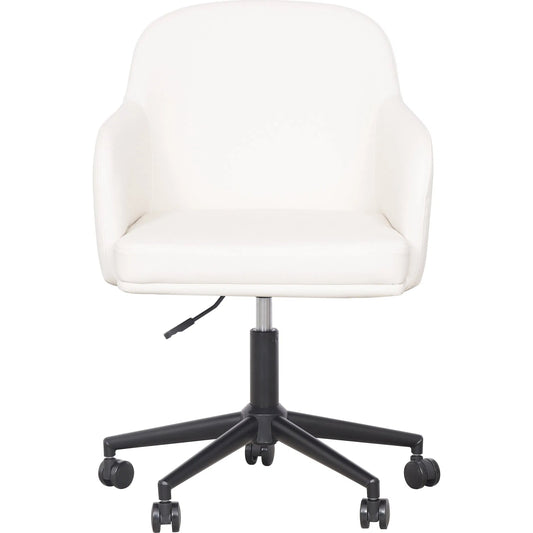 Sydney Performance Vegan Leather Office Desk Chair by TOV Furniture. Made from fabric, foam, metal in a unique style.