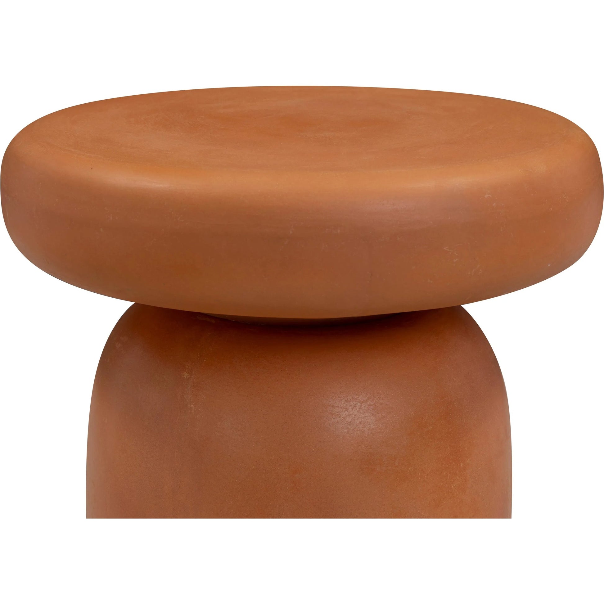 Lydia Indoor/Outdoor Side Table by TOV Furniture. Made from concrete in a unique style.