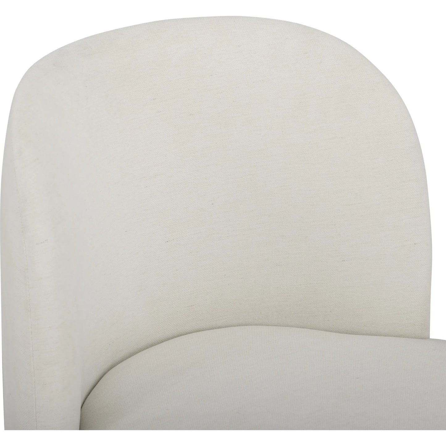 004 SI-2633791 | Lifestyle | Persa Round Back Performance Dining Chair by TOV Furniture. Made from chenille, plywood in a unique style.