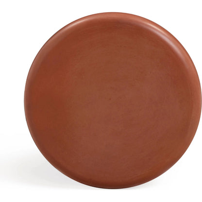 Lydia Indoor/Outdoor Side Table by TOV Furniture. Made from concrete in a unique style.