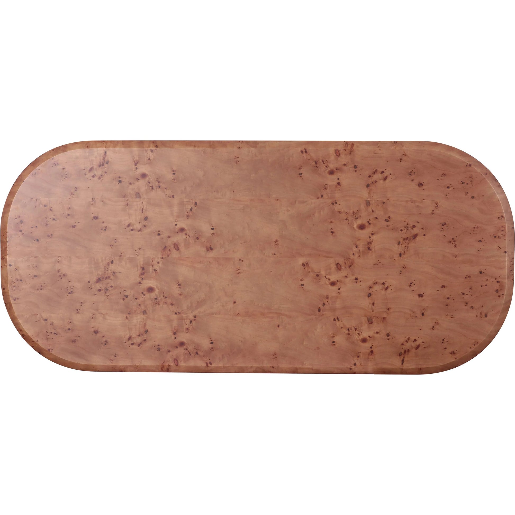 Gladyss Burl Oval Dining Table by TOV Furniture. Made from mdf, veneer in a transitional style.