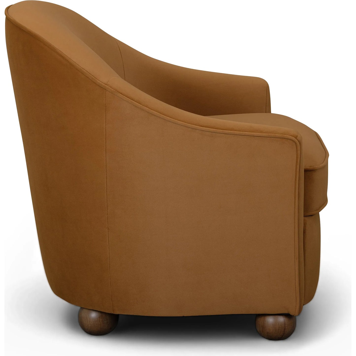 010 SI-2544537 | Additional Silo | Cettie Performance Velvet Accent Chair by TOV Furniture. Made from fabric, pine, plywood, rubberwood in a unique style.