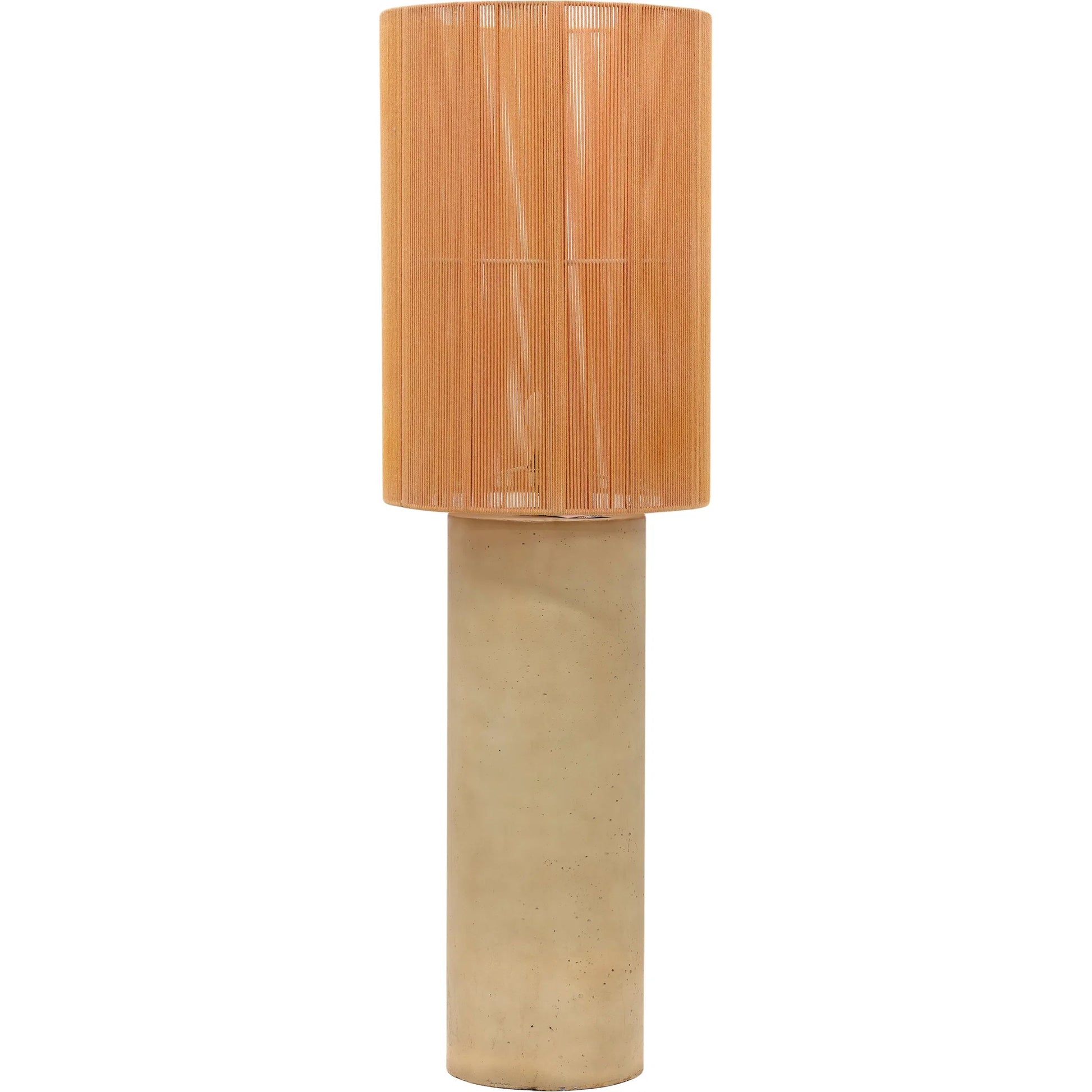 Mondada Floor Lamp by TOV Furniture. Made from concrete, iron, rope in a unique style.