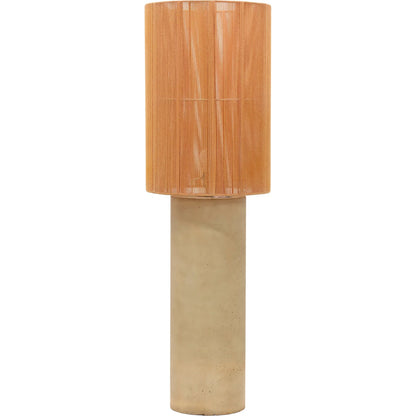 Mondada Floor Lamp by TOV Furniture. Made from concrete, iron, rope in a unique style.