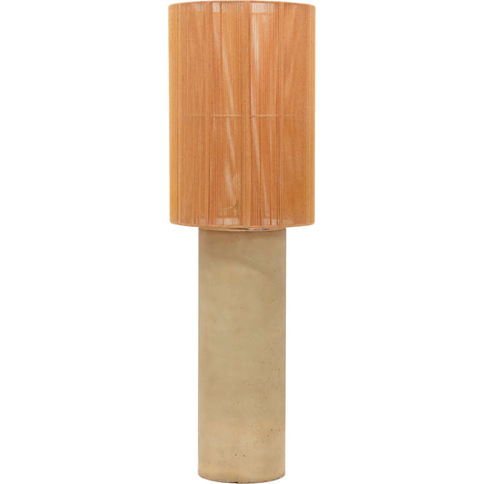 Mondada Floor Lamp by TOV Furniture. Made from concrete, iron, rope in a unique style.