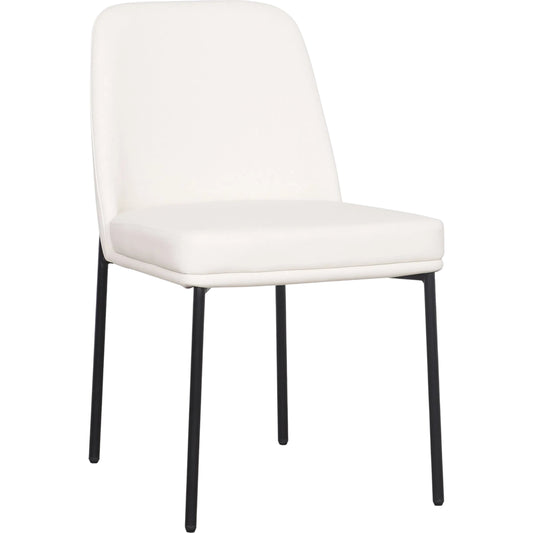 Sydney Performance Vegan Leather Dining Chair (Set of 2) by TOV Furniture. Made from fabric, foam, metal in a unique style.