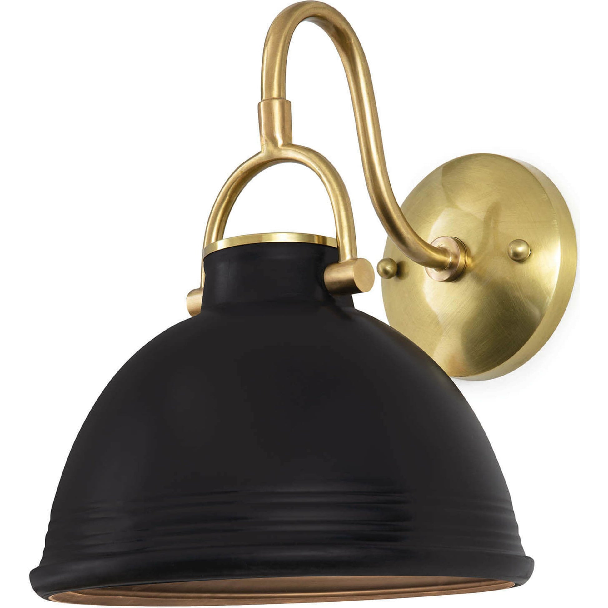 Eloise Ceramic Sconce by Regina Andrew in white. Made from ceramic in a transitional style.