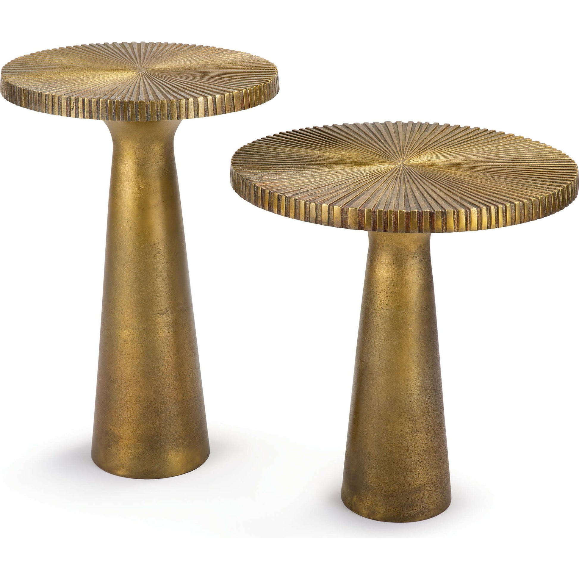 Ellis Table by Regina Andrew in ebony and blackened iron. Made from aluminum in a eclectic & global style.