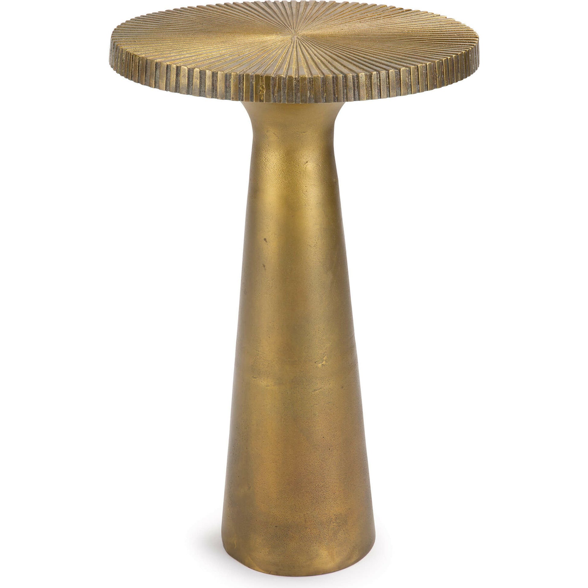 Ellis Table by Regina Andrew in ebony and blackened iron. Made from aluminum in a eclectic & global style.