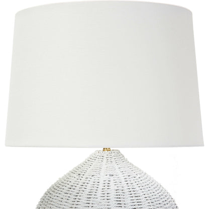 Georgian Table Lamp by Regina Andrew. Made from rattan in a modern style.