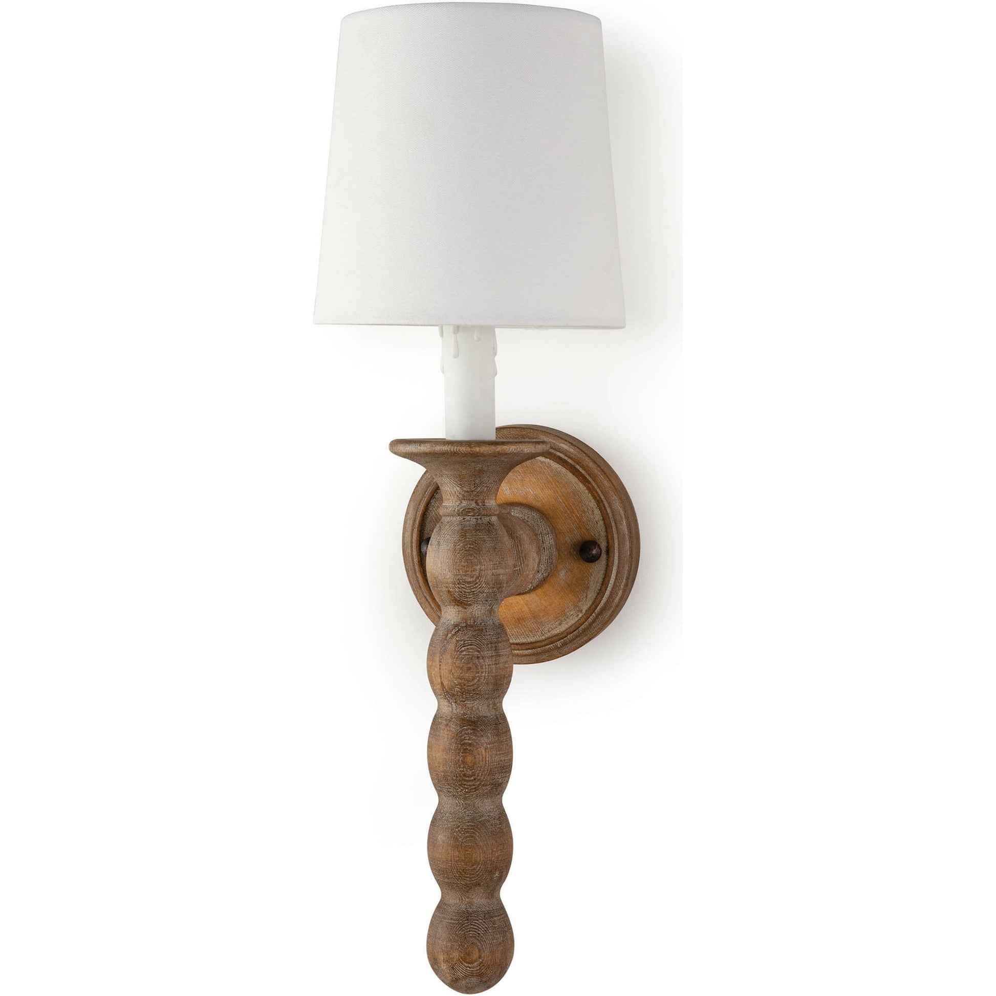 Perennial Sconce by Regina Andrew in natural. Made from birch wood in a cottage & farmhouse style.