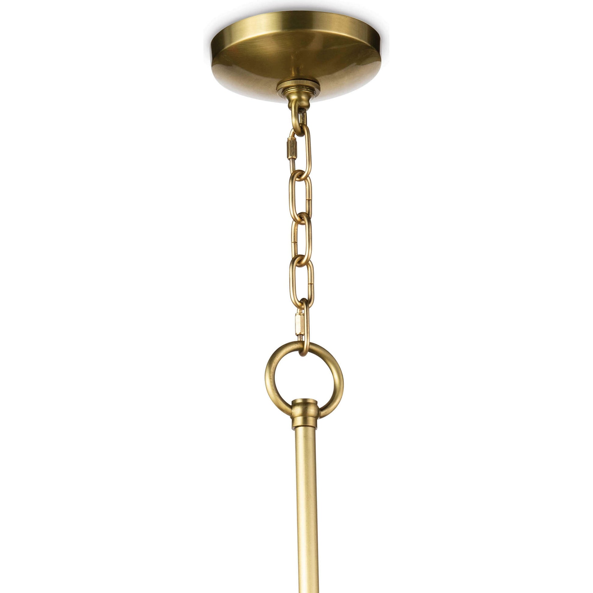 Eloise Ceramic Pendant by Regina Andrew in white. Made from ceramic in a transitional style.
