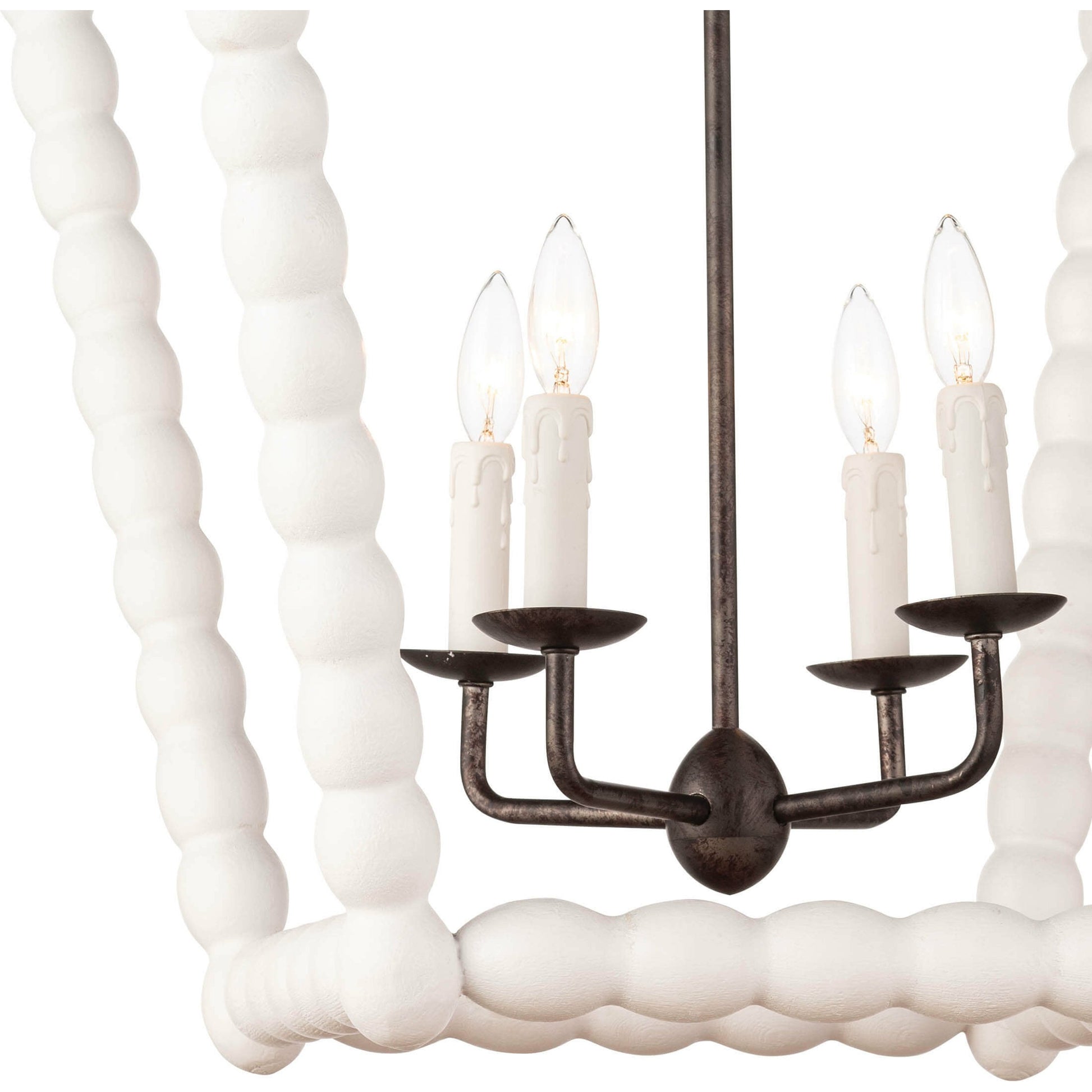 Perennial Lantern by Regina Andrew in natural. Made from birch wood in a cottage & farmhouse style.
