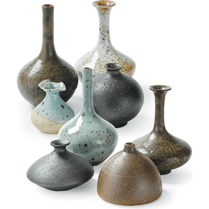Porcelain Bud Vases by Regina Andrew in brown. Made from ceramic in a eclectic & global style.