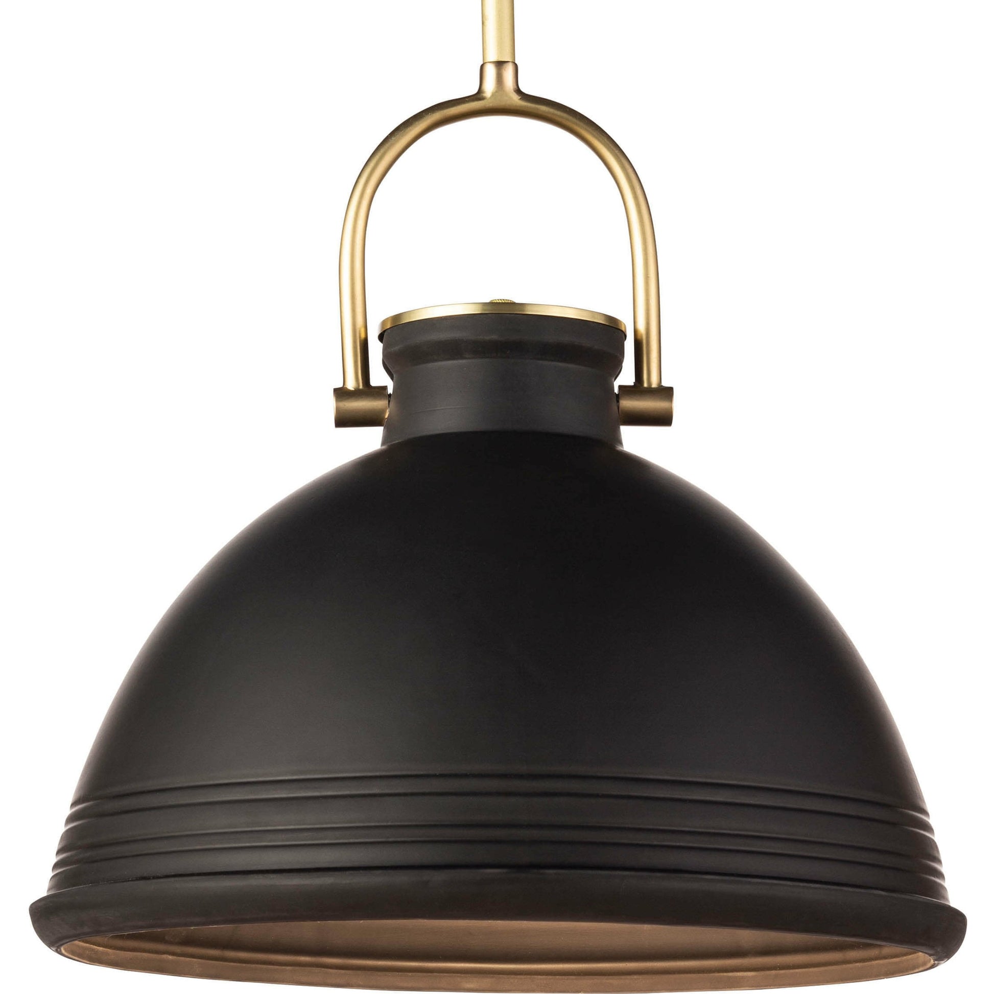 Eloise Ceramic Pendant by Regina Andrew in white. Made from ceramic in a transitional style.