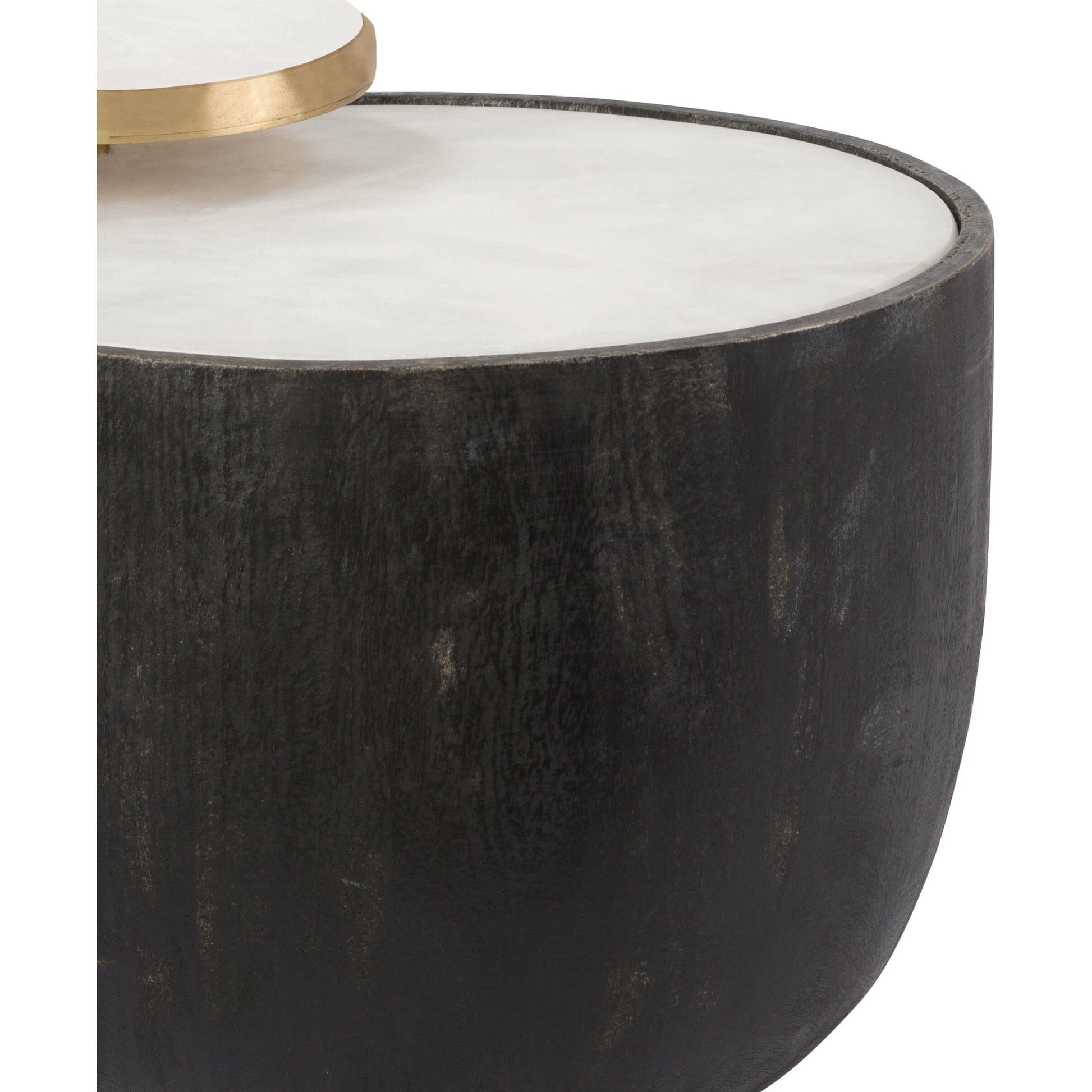 Theo Accent Table by Regina Andrew in black and black. Made from birch wood in a modern style.