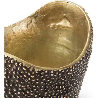 Jack Bowl by Regina Andrew in patina. Made from aluminum in a eclectic & global style.