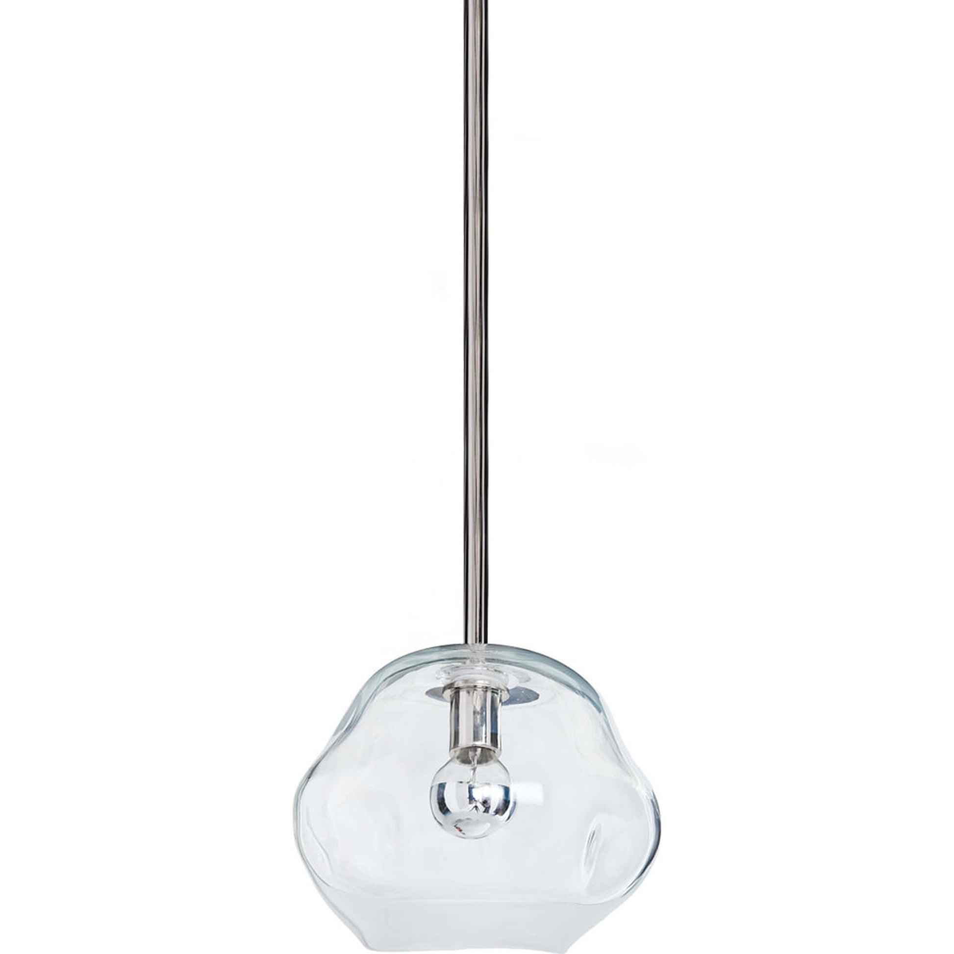 Molten Pendant with Smoke Glass by Regina Andrew in brass and brass. Made from glass in a eclectic & global style.