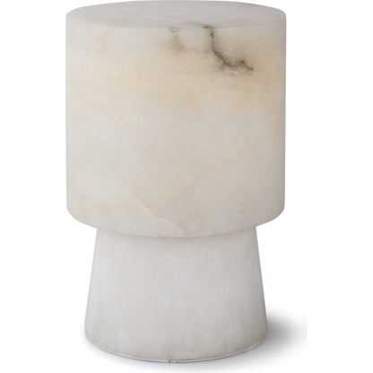 Hazel Alabaster Uplight by Regina Andrew in white, natural. Made from alabaster in a eclectic & global style.