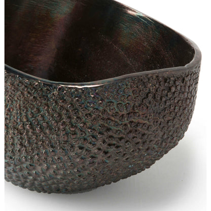Jack Bowl by Regina Andrew in patina. Made from aluminum in a eclectic & global style.