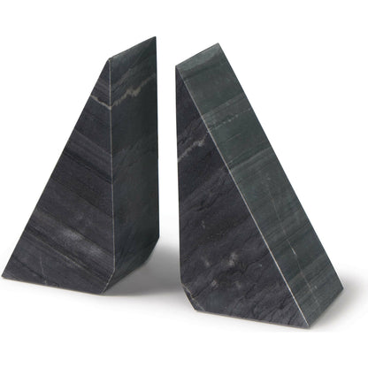 Othello Marble Bookends by Regina Andrew in white. Made from marble in a eclectic & global style.
