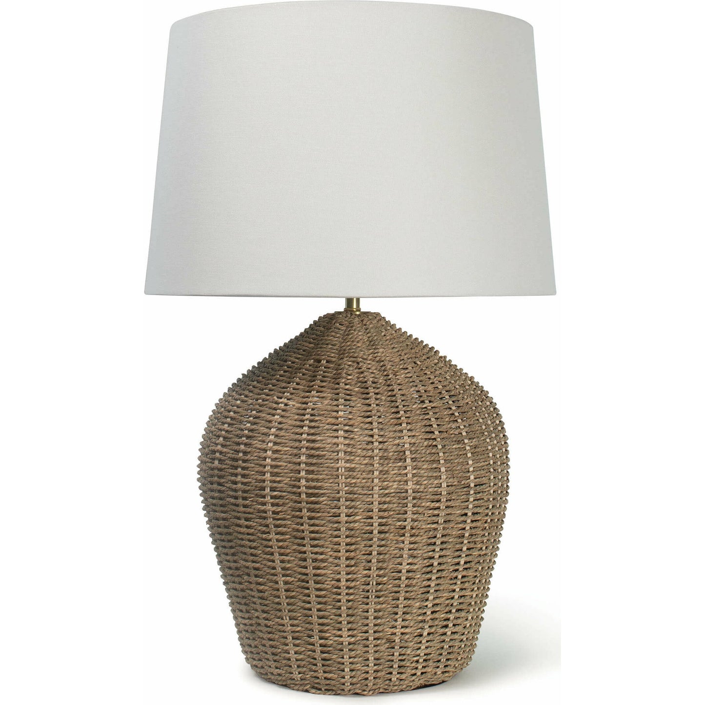 003 SR-769935 | Primary Silo | Georgian Table Lamp by Regina Andrew in natural. Made from rattan in a modern style.
