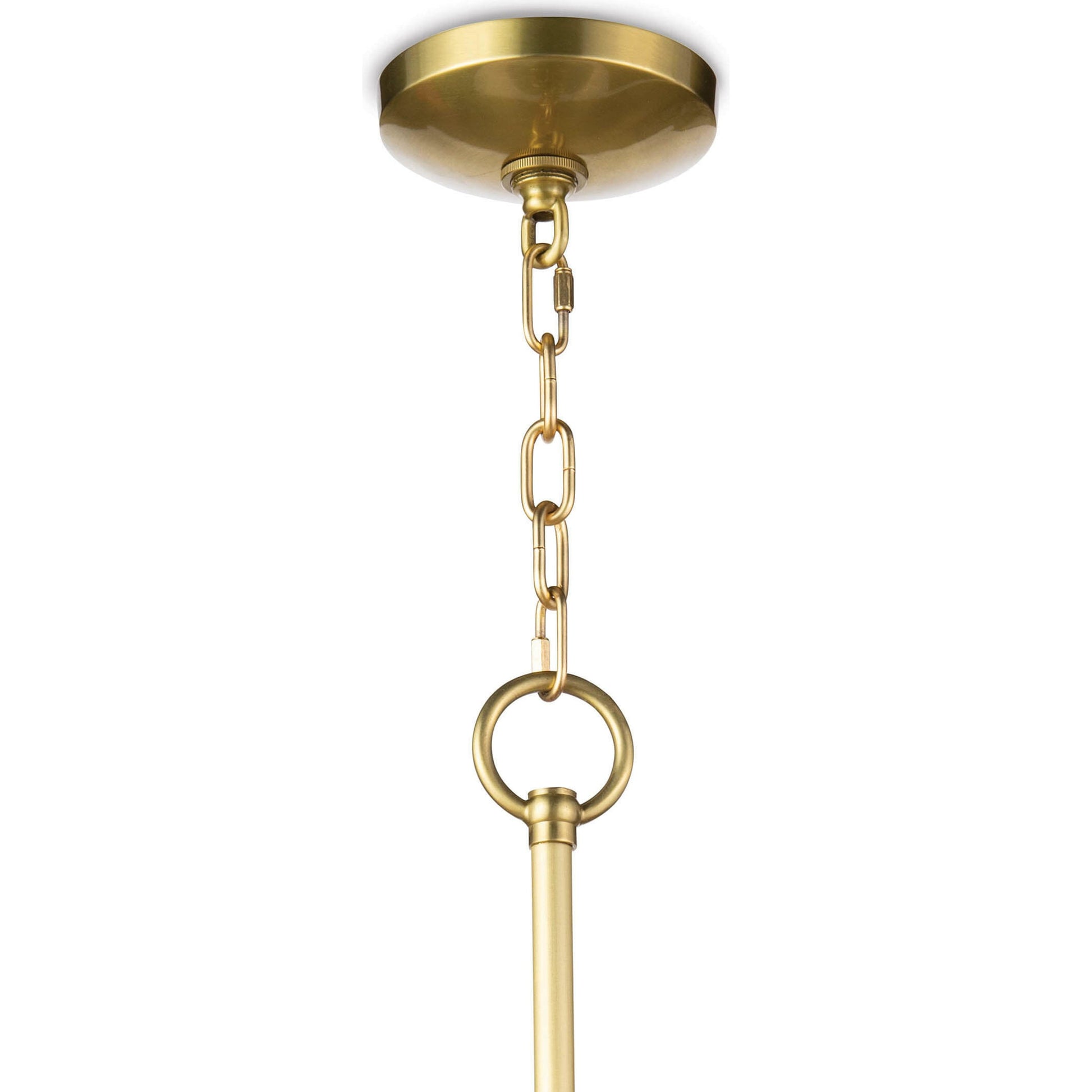 Eloise Ceramic Pendant by Regina Andrew in white. Made from ceramic in a transitional style.