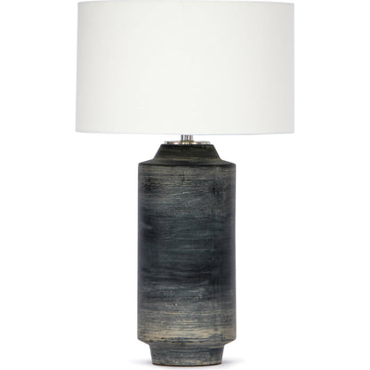 Dayton Ceramic Table Lamp by Regina Andrew in ebony and ebony. Made from ceramic in a eclectic & global style.