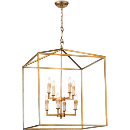 Cape Lantern by Regina Andrew in ebony and blackened iron. Made from iron in a cottage & farmhouse style.