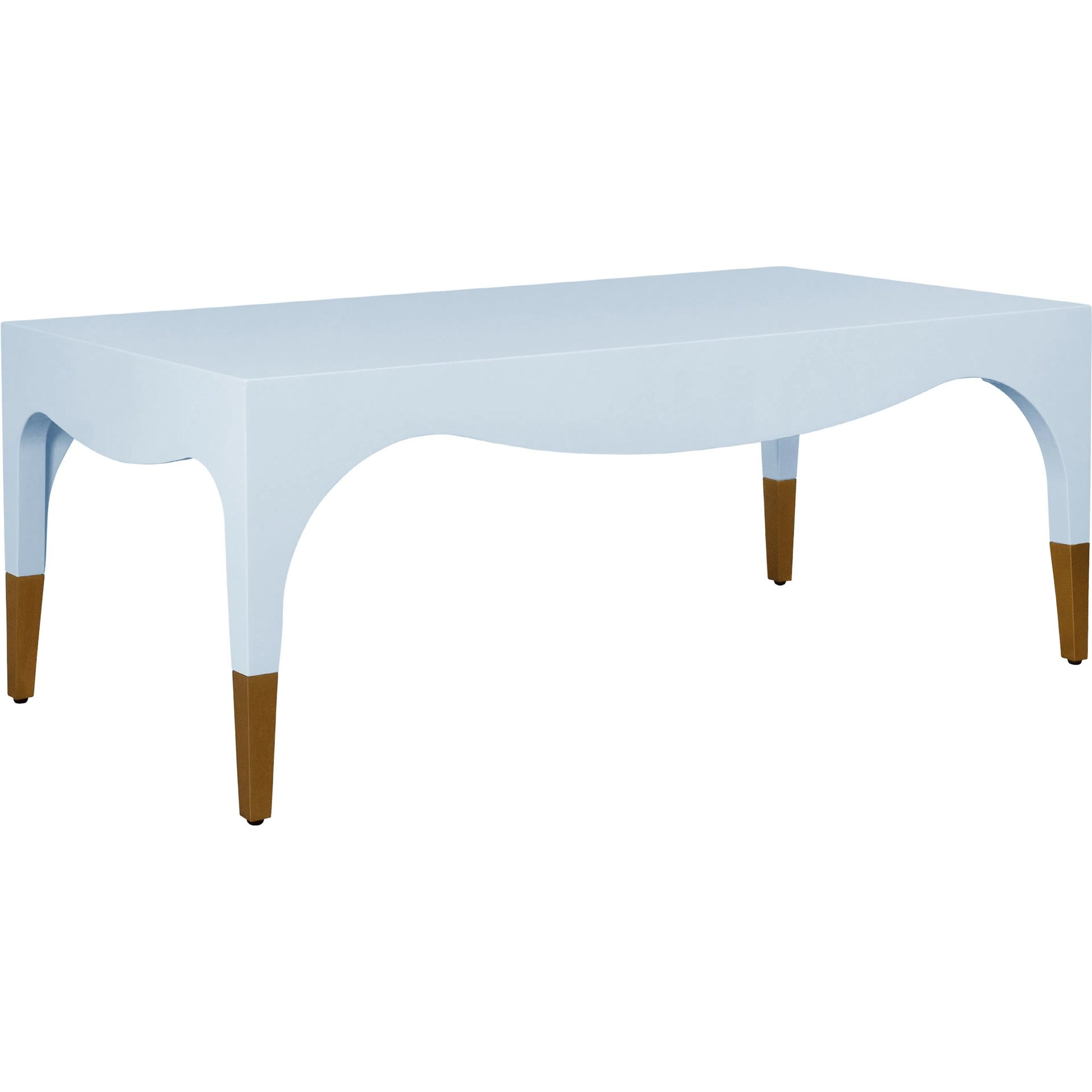 Medina Tapered Leg Coffee Table by Worlds Away. Made from unique in a unique style.