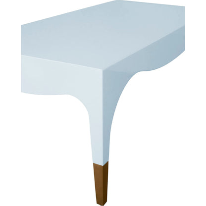 Medina Tapered Leg Coffee Table by Worlds Away. Made from unique in a unique style.