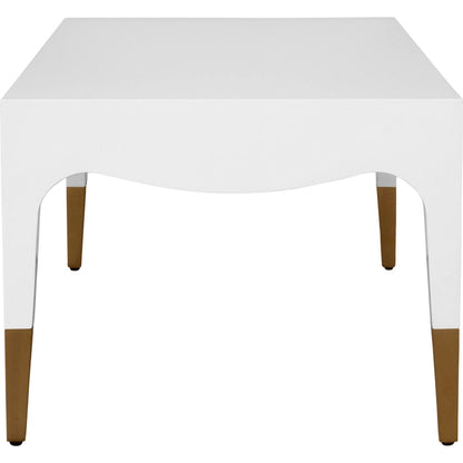 Medina Tapered Leg Coffee Table by Worlds Away. Made from unique in a unique style.