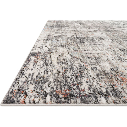 Medusa MED-01 Rug by Loloi in ivory, granite. Made from 100% polyester in a modern style.