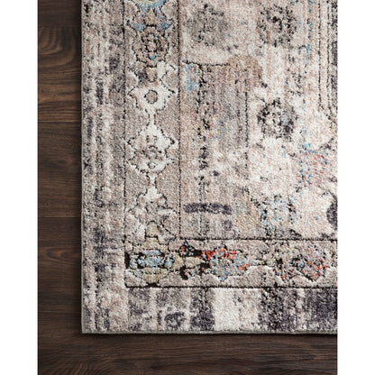 Medusa MED-05 Rug by Loloi in natural, stone. Made from 100% polyester in a transitional style.