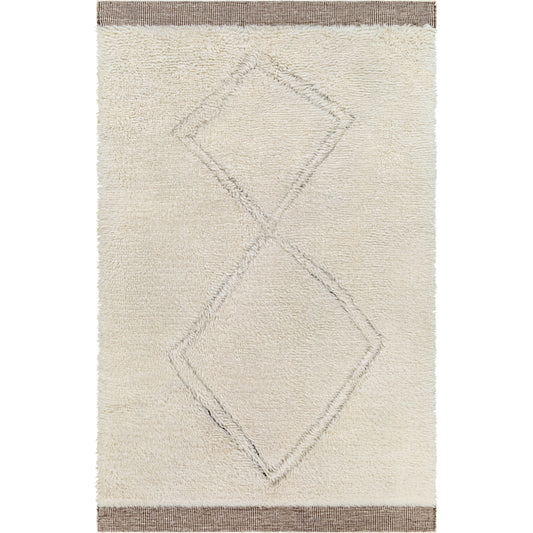 Meknes Rug - 30814 by Surya in oatmeal, gray. Made from 100% new zealand wool in a unique style.