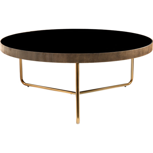 Melton - 32774 by Surya. Made from top: glass, base: metal in a modern style.